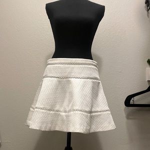 Banana Republic White flowy skirt.